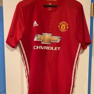 Manchester United Adidas authentic team issued jersey
